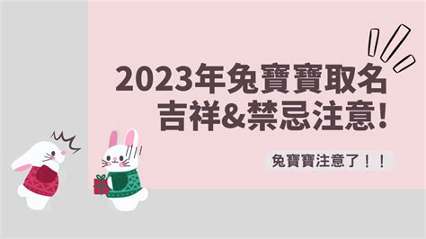 兔寶寶取名|2023兔寶寶取名吉祥＆禁忌用字｜有這個字一生不愁 